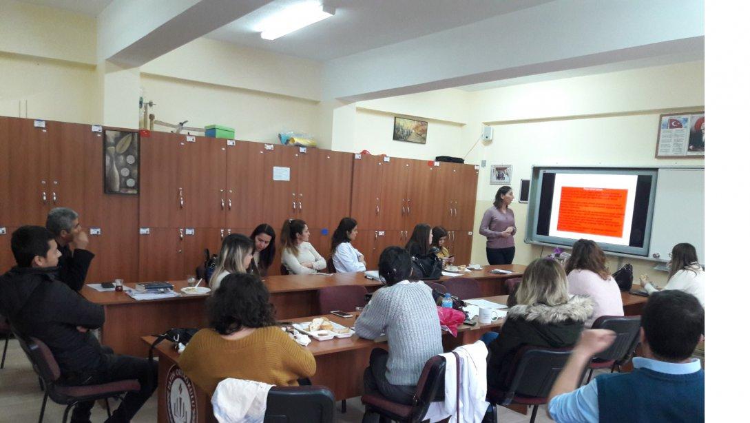 Eğitimde Hamilik Projesi kapsamında ilçe rehber öğretmenlerimize proje tanıtım toplantıları düzenlendi.
