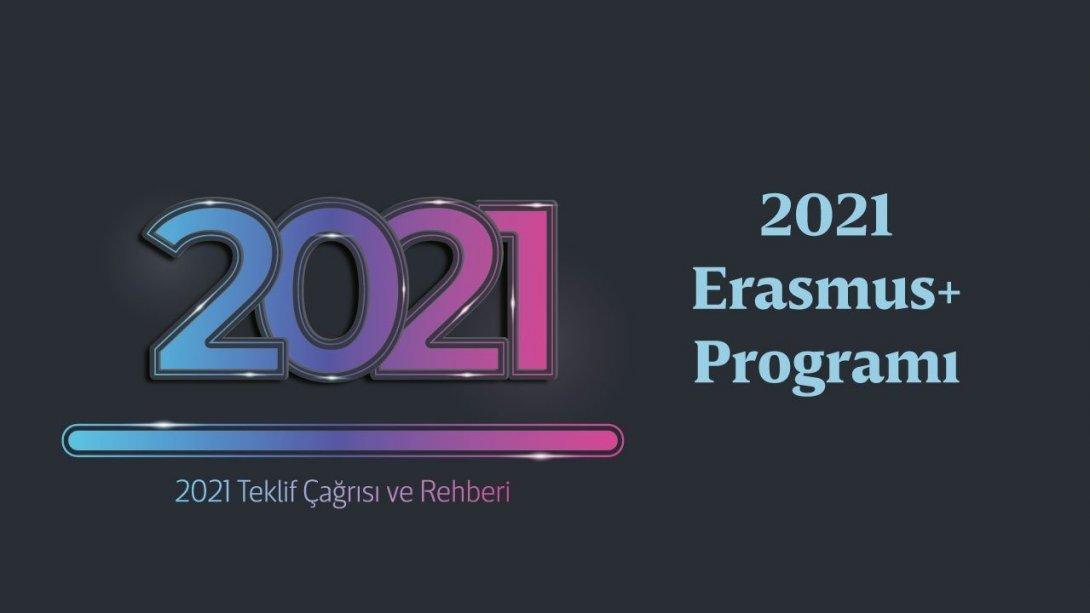 2021 Yılı Erasmus+ Teklif Çağrısı ve Erasmus+ Program Rehberi Yayınlandı