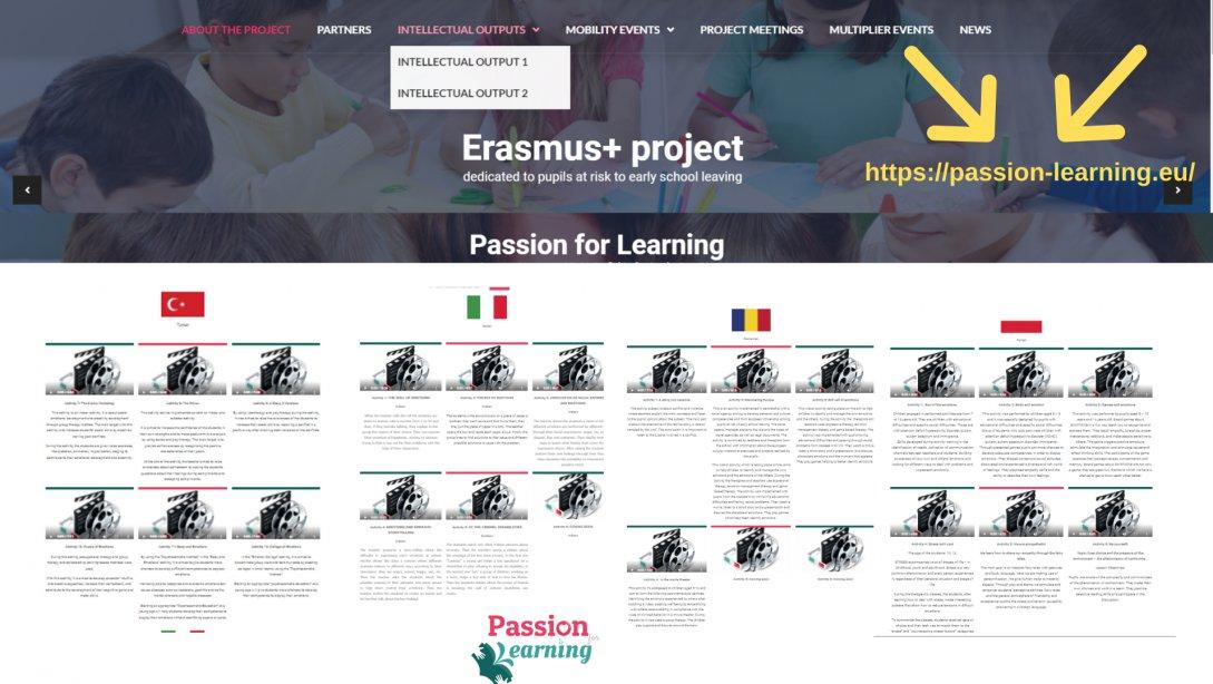 Erasmus+ KA201 Passion for Learning Projesi Etkinlik Kitabı Tamamlandı.